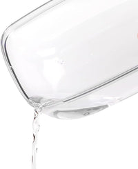 BUCATSTATE Hamster Sand Bath Container Large Hamster Toilet with Scoop Set Dust Bust Accessories for Small Animals (Transparent, Medium)