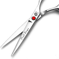 Purple Dragon 8 inch Sharp Edge Hair Cutting Shears with Bag – Essentials for Dogs - 6.0 inch - image 2