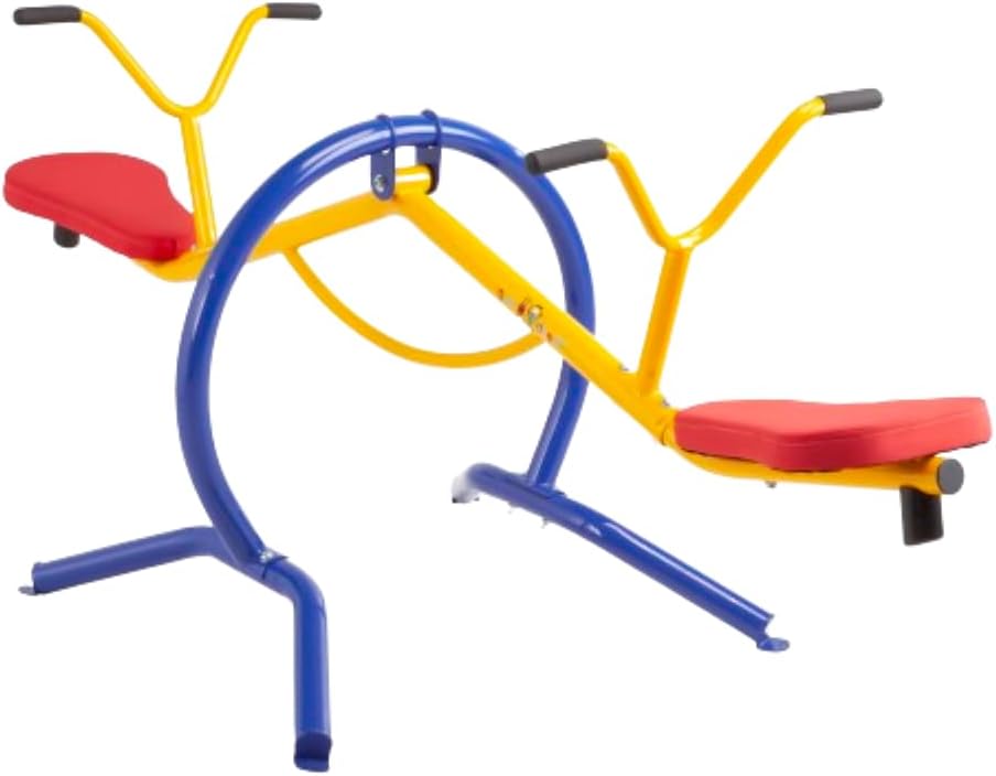 Gym Dandy Classic Kids Seesaw Backyard Teeter Totter Bump Absorber - Classic TT-210