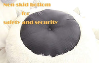 Cat Bed for Indoor Cats, Mini Plush Self Warming Kitten Bed - Small 20'' / Dark Grey - image 3