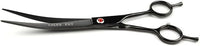 LILYS PET Professional PET Grooming scissors Kit,Coated Titanium,Sharp and Strong Stainless Steel Blade for Dogs Cats Hair Cutting,3 Pieces of Scissors with a Comb and a Case (7.5 inches, Black)