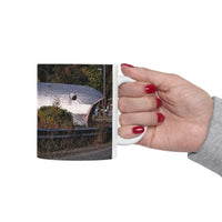 ROADSIDE MUGS - Fish Inn Ceramic Mug 11oz - BIG FRENCHIES