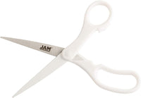 JAM PAPER Multi-Purpose Precision Scissors - Standard (8 Inch) / White - image 3