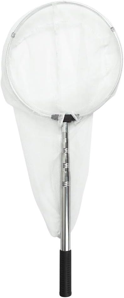 RESTCLOUD Insect and Butterfly Net with 12" Ring, 24" Net Depth - 12" Ring, 38" Handle - image 4