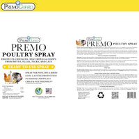 Poultry Spray 32 oz | Plant Based Natural Non-Toxic | By Premo Guard