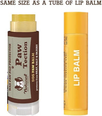 Natural Dog Company PawTection Balm for Dogs, Dog Paw Protector, Moisturizing Dog Paw Balm for Dry, Cracked Pad, Protects Paw from Extreme Weather, Paw Lotion for Allergies & Itching (0.15 oz Stick)