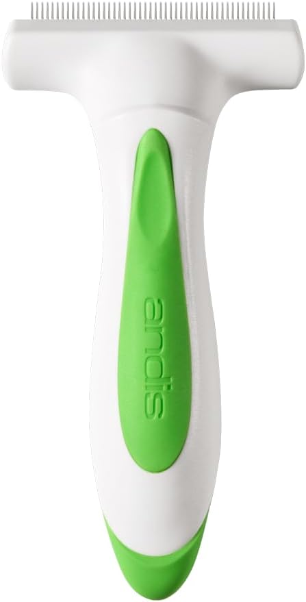 Andis Premium Fine-Tooth Deshedding Rake, Black - image 2