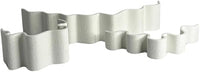 REEFSHAPE Aquarium or Terrarium Substrate Cliffs Combo Pack | Separate Substrate Layers in Aquariums or Terrariums to Create Cliffs & Depth | Made in USA (Cliff Combo, White)