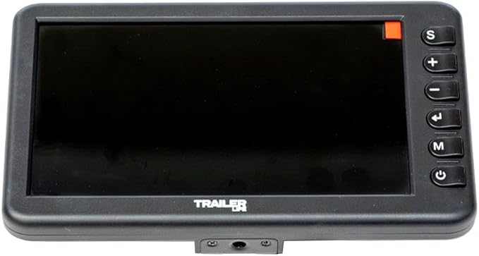 Trailer Life Pathway 7" Wireless Backup Camera System | Lag-Free Transmission | Ultra-Bright IPS Screen | Full HD Recording | Colorful Night Vision | Built-in Microphone