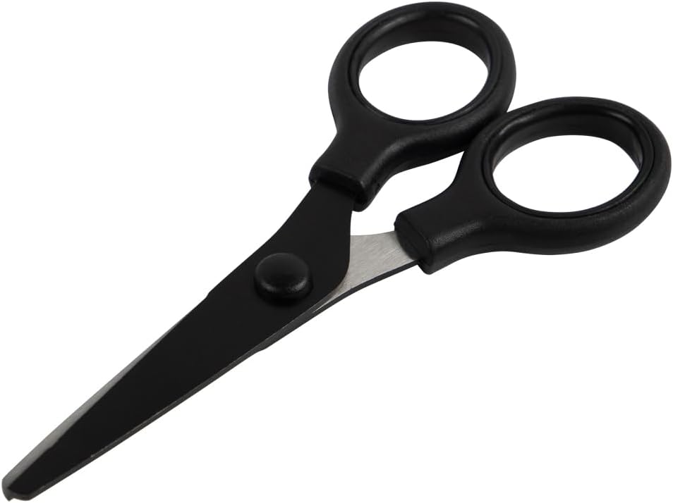 JAM PAPER Multi-Purpose Precision Scissors - Mini (5 Inch) / Black - image 4