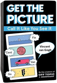 OFF TOPIC Get The Picture Card Game - A Fun Word Puzzle Game 2 Players+ Party Game