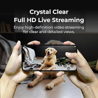 Waggle RV/Dog Temperature Monitor (GPS) & Pet Camera Bundle for RVs - Portable WiFi Cam (128GB) with Motion Alert & Remote Access | Watch Pets While Travelling