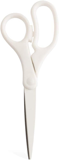 JAM PAPER Multi-Purpose Precision Scissors - Standard (8 Inch) / White