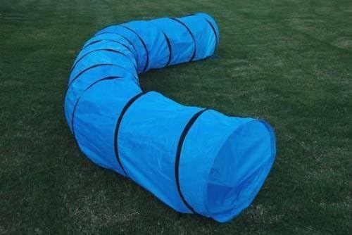 18 Ft Dog Agility Training Open Tunnel – Essentials for Dogs