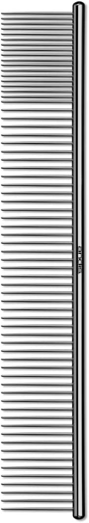 Andis 68550 Stainless Steel Pet Dematting Comb - 10 Inch (Pack of 1)