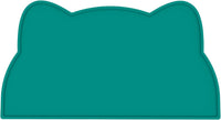 Cat Food Mat, Silicone Non Slip Dog Bowl Mat Waterproof Cat Feeding Mat Stop Food Spills and Water - Marrs Green / 20"L x 12"W