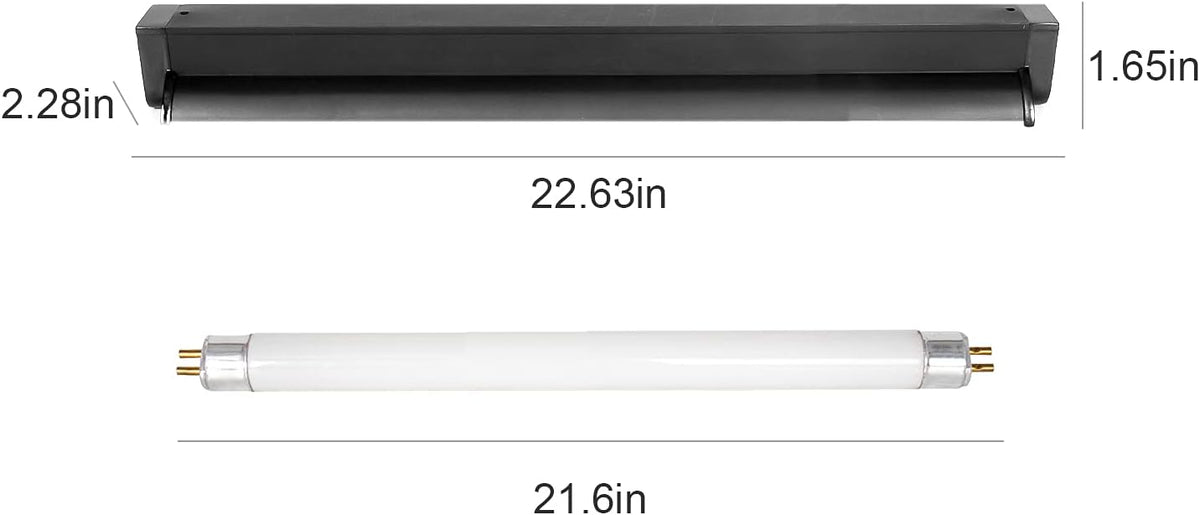 REPTI ZOO T5 HO UVB Lighting Combo Kit - 24.0 Watts - image 2