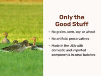 Superfood Nuggets- Premium, Freeze-Dried raw Dog Food Topper or Treat. Powerful Nutrient-Dense Ingredients. No Artificial additives. Duck and Kale Formula 8oz - 4pk Bundle