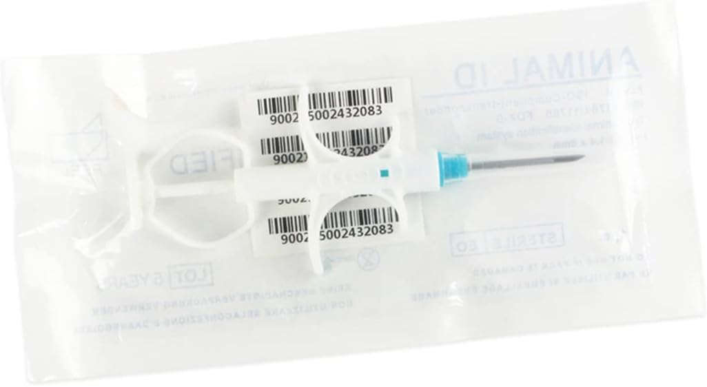 2Packs 1.4x8mm,Universal Pet Microchip Animals Implant Chip 134.2khz Registration FDX-B Pet ID - 2pcs / 2.12x12mm - image 2