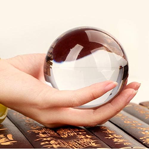 DSJUGGLING clear 80mm acrylic contact juggling ball, 3.14 inches