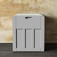 Shoe Storage Bench with 2 Drawers & 2 Doors, Entryway Bench with Cushion, 2 Adjustable Shelves, Shoe Cabinet for Entryway, Living Room, Hallway, Mudroom, Bedroom, Grey