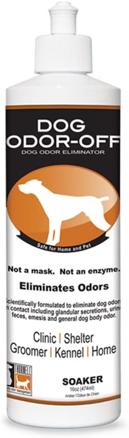Thornell Odorcide Dog Odor-Off Concentrate - Dog Odor-Off Dog Odor Eliminator Soaker 16 ounce