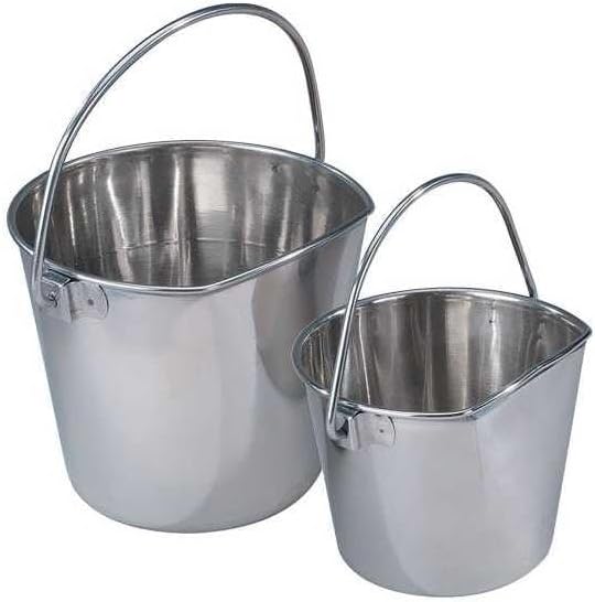 Pro Select Stainless Steel Pet Pail, 1-Quart Size - 1-Quart