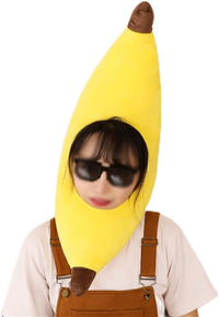 Warmtree funny banana fruit mask hat for costume and photo props - view 2
