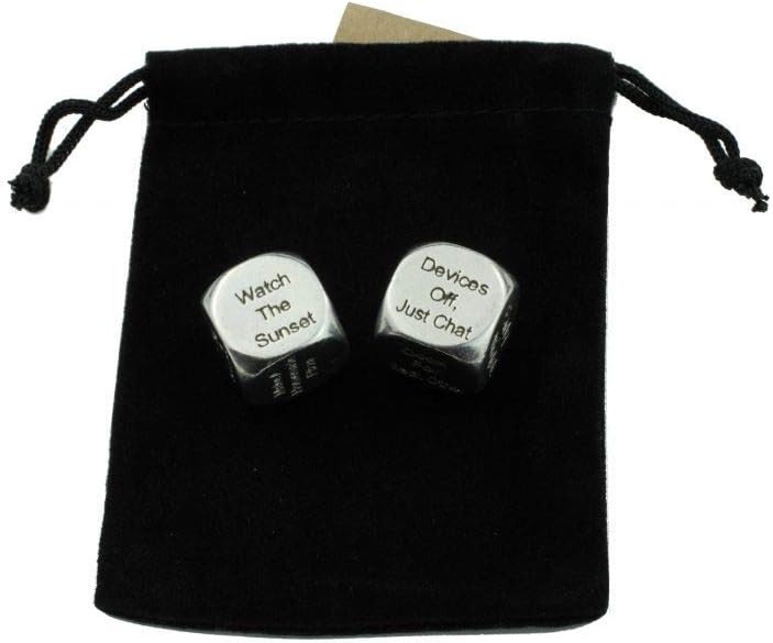 TIN Date Night Dice 10th Anniversary 100% Pure Tin - image 3