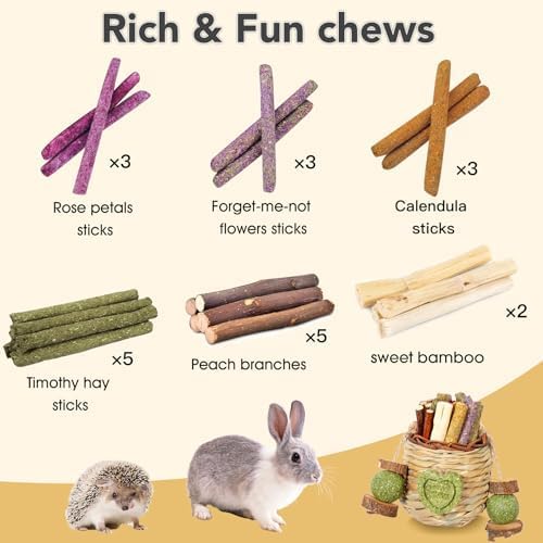 Jorewood Rabbit Chew Toys - image 2