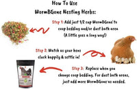 Non-GMO Backyard Chicken Nesting Herbs (10 oz) - Naturally Keep A Clean Coop Your Hens Will Love