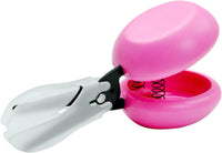 HARAC Adapted Safety Scissors, Tabletop Scissors for Toddlers - Pink