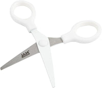 JAM PAPER Multi-Purpose Precision Scissors - Mini (5 Inch) / White - image 2