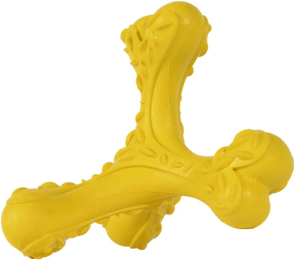 Dog Chew Toys for Aggressive Chewers Large Breed - Yellow