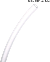 100ft Standard 3/16" Airline Tubing with Connectors for Aquariums – Essentials for Fish - 320Feet+80Connectors - image 4