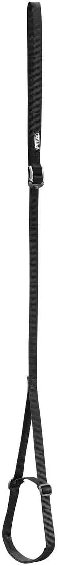 Petzl FOOTAPE Adjustable Webbing Foot Loop, Black