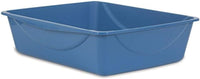 Petmate Basic Open Plastic Cat Litter Pan, Gray - Blue Mesa/ Mouse Gray / Small (Pack of 12) - image 4
