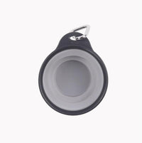 Dexas Pets Collapsible Travel Cup, Small/1 Cup Capacity - Small/1 Cup / Light Gray - image 2
