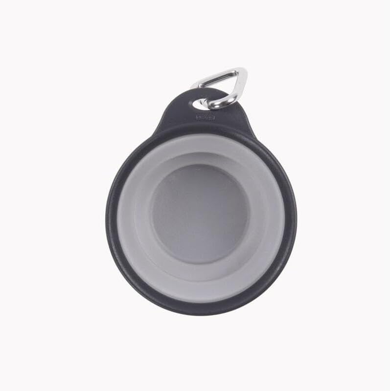 Dexas Pets Collapsible Travel Cup, Small/1 Cup Capacity - Small/1 Cup / Light Gray - image 2