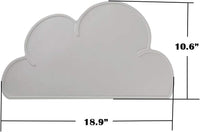Love Dream Silicone Pet Feeding Food Mat Dog Cat Placemat with Raised - Grey - image 2
