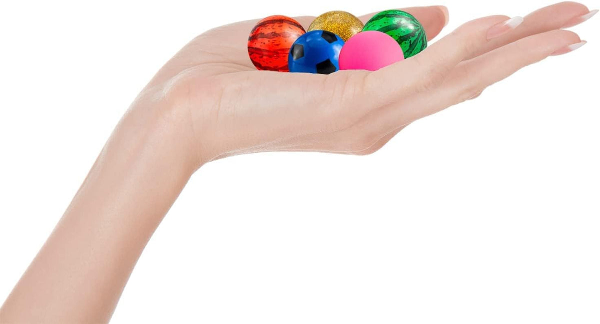 OBTANIM Colorful Bouncy Balls Bulk Mixed Pattern High Bouncing Balls - 50 - image 3