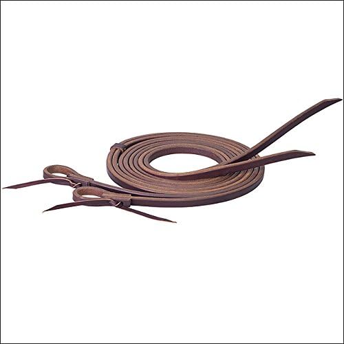 Weaver Leather Working Tack Extra Heavy Harness Split Reins, 1/2" x 8', Golden Chestnut