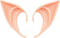 COOLJOY short pointed elf ears, 1 pair in light tone for cosplay