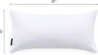 Wake In Cloud nap mat pillow insert, 20 x 10 inch toddler pillow replacement - view 3