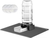 Marchul 1.1 Gallon Cat Water Dispenser - 2.4 Gallon Waterer + Mat