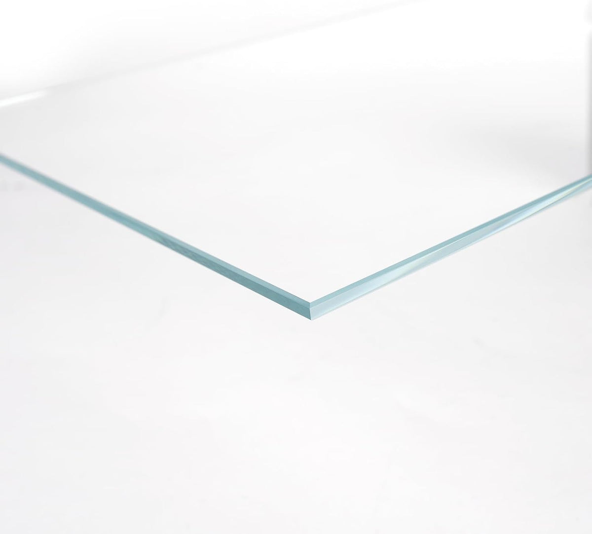 LANDEN Glass Aquarium Lid with Clips for 30x30cm 6.6 Gallon Rimless - Glass Lid / 432x230mm (1 pc) - image 3