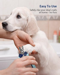 Dog Nail Clippers U10.1, Dog Nail Trimmer Large Breed with Quick Sensor, Razor Sharp Blade - #09 Pale Turquoise - image 3