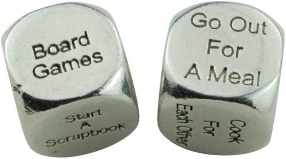 TIN Date Night Dice 10th Anniversary 100% Pure Tin - image 4