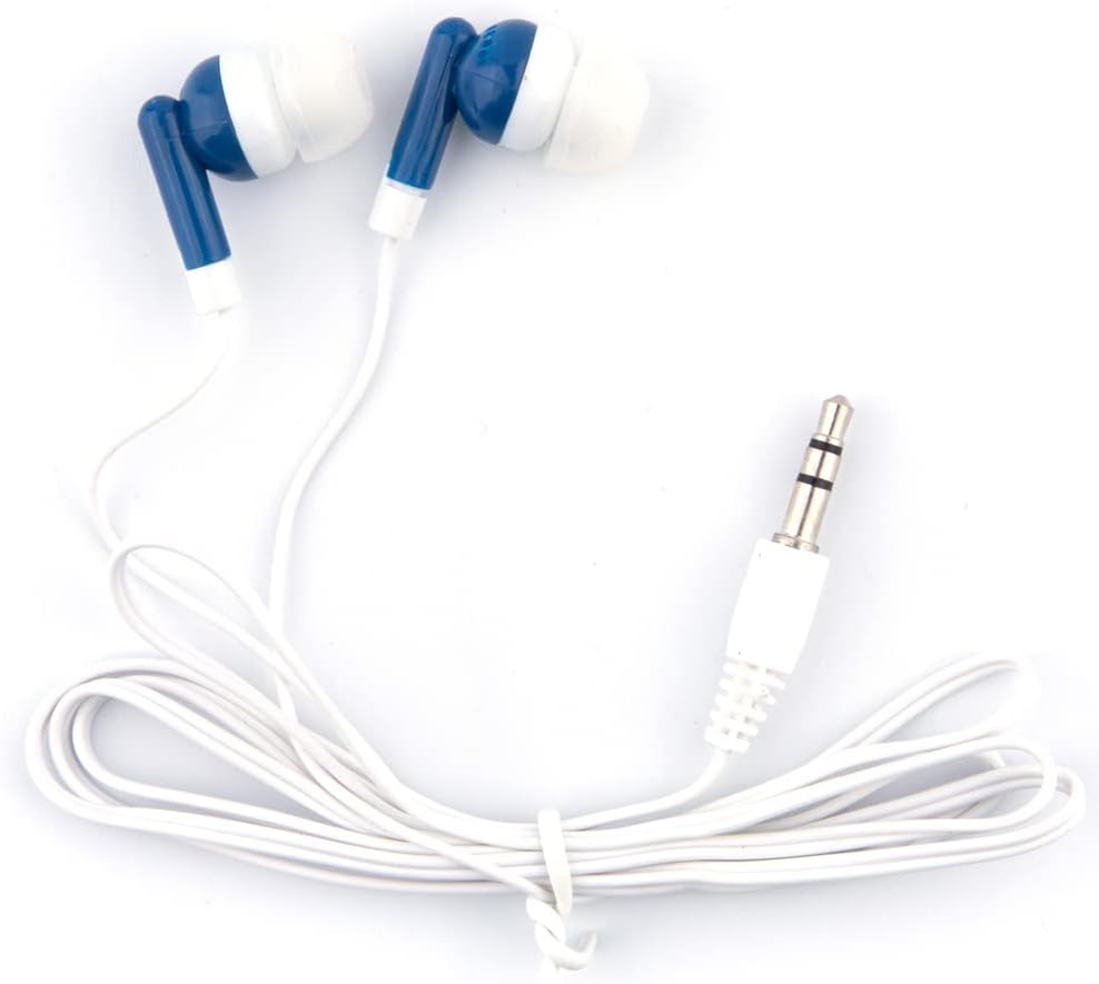 Wjjitan kids bulk earbuds, wired 3.5mm earphones in ten mixed colors - view 4