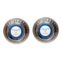 Country Living Set of 2 Hammered Stainless Steel Dog Bowls – Lavender - BIG FRENCHIES